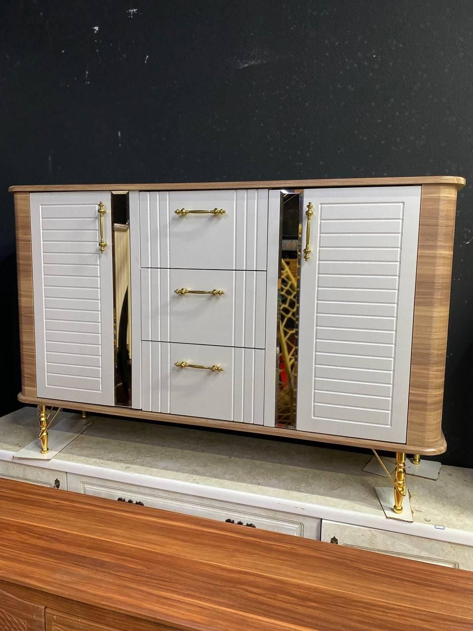 آینه کنسول/ ست میز تلویزیون/ کد ۹۹۴|بوفه، ویترین، کنسول|قشم, |دیوار