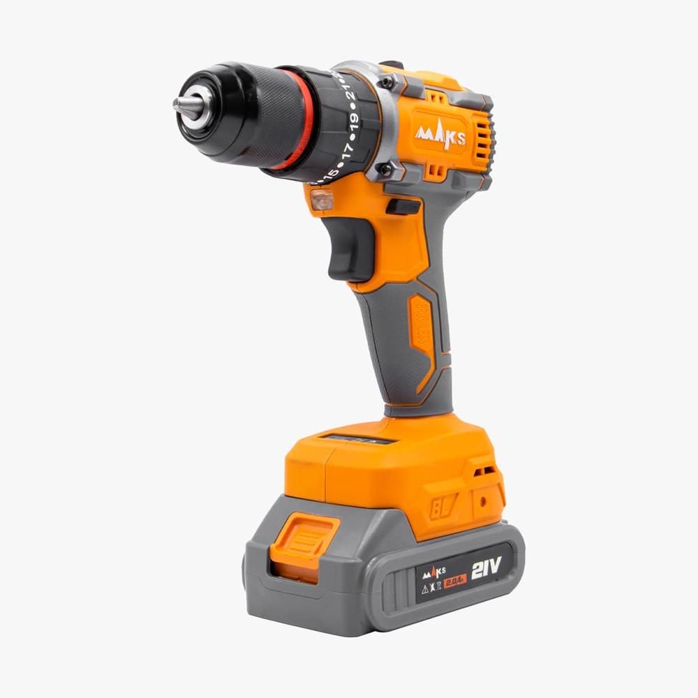 دریل شارژی براشلس 21 ولت مکس MAKS مدل DB3|ماشین‌آلات صنعتی|مشهد, توس (بلوار توس)|دیوار