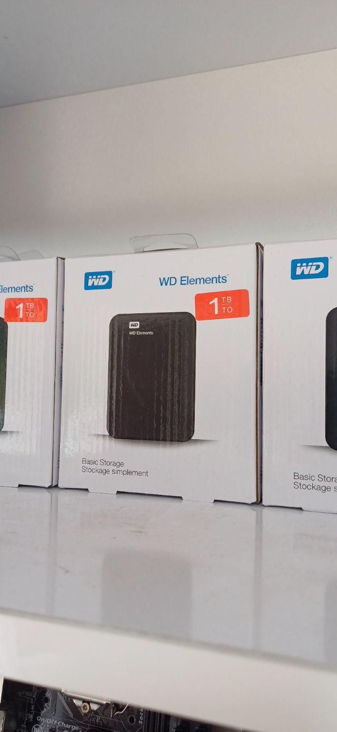 هارد اکسرنال WD 1TB USB.3 اصلی|قطعات و لوازم جانبی رایانه|شیراز, شهرک پرواز|دیوار