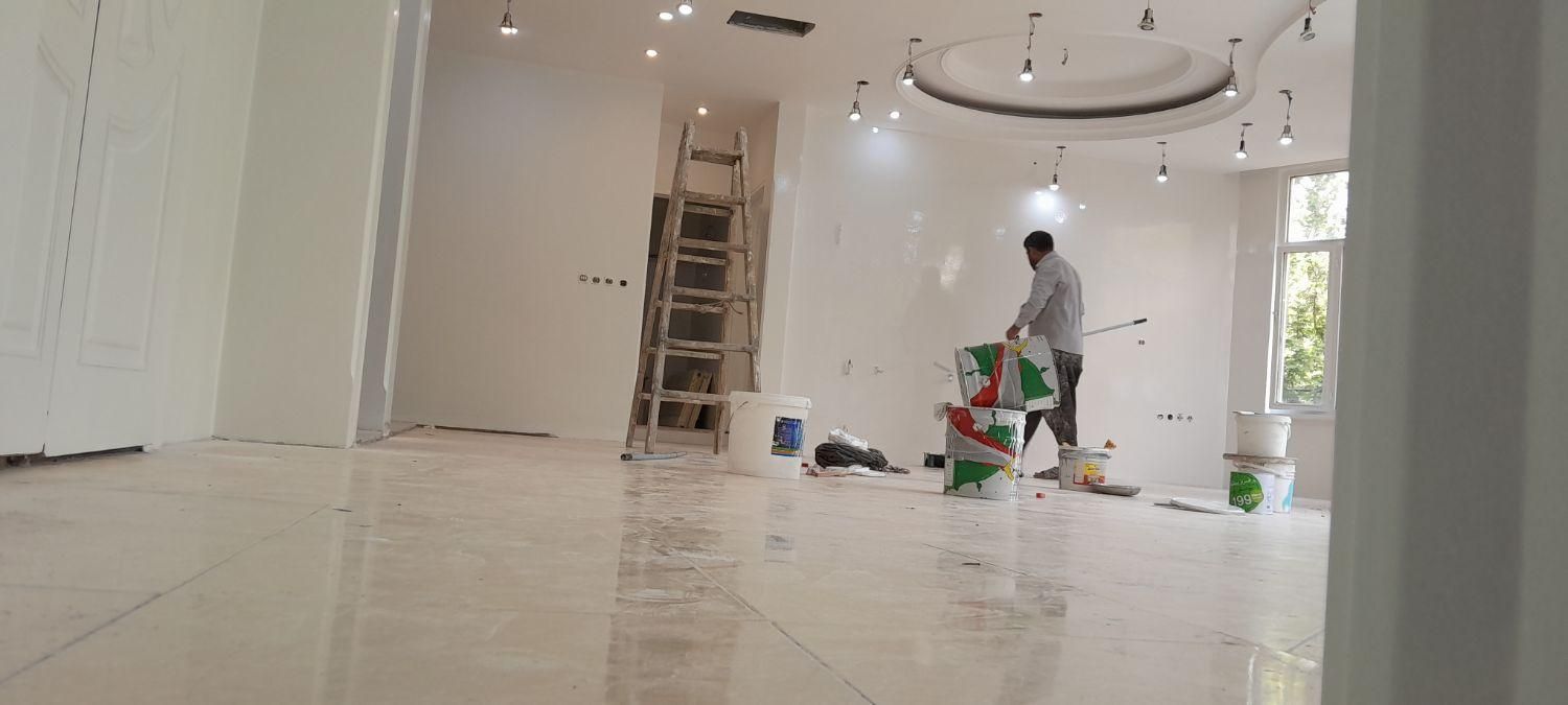 نقاشی ساختمانی زیباسازان خرده کاری پذیرفته میشود|خدمات پیشه و مهارت|کرج, جهان‌شهر|دیوار