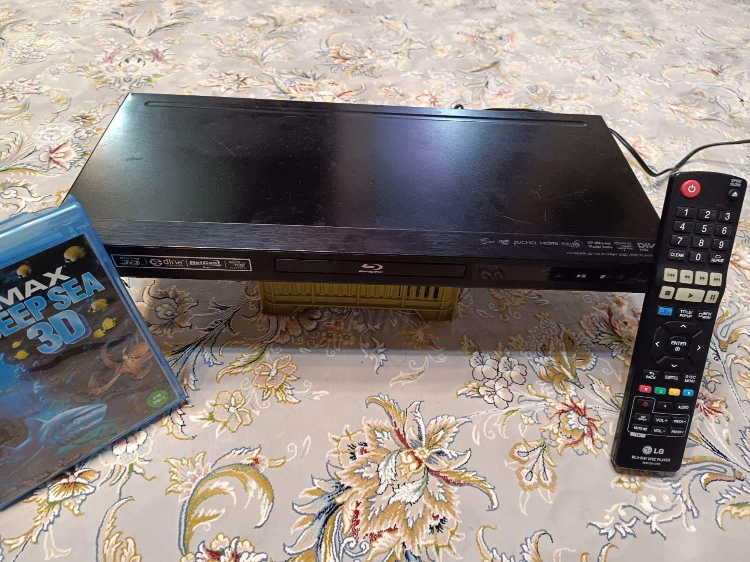 پخش BLU-RAY 3D ال جی مدل BD660 در حد اک|پخش‌کننده DVD و ویدیو|تهران, هفت چنار|دیوار