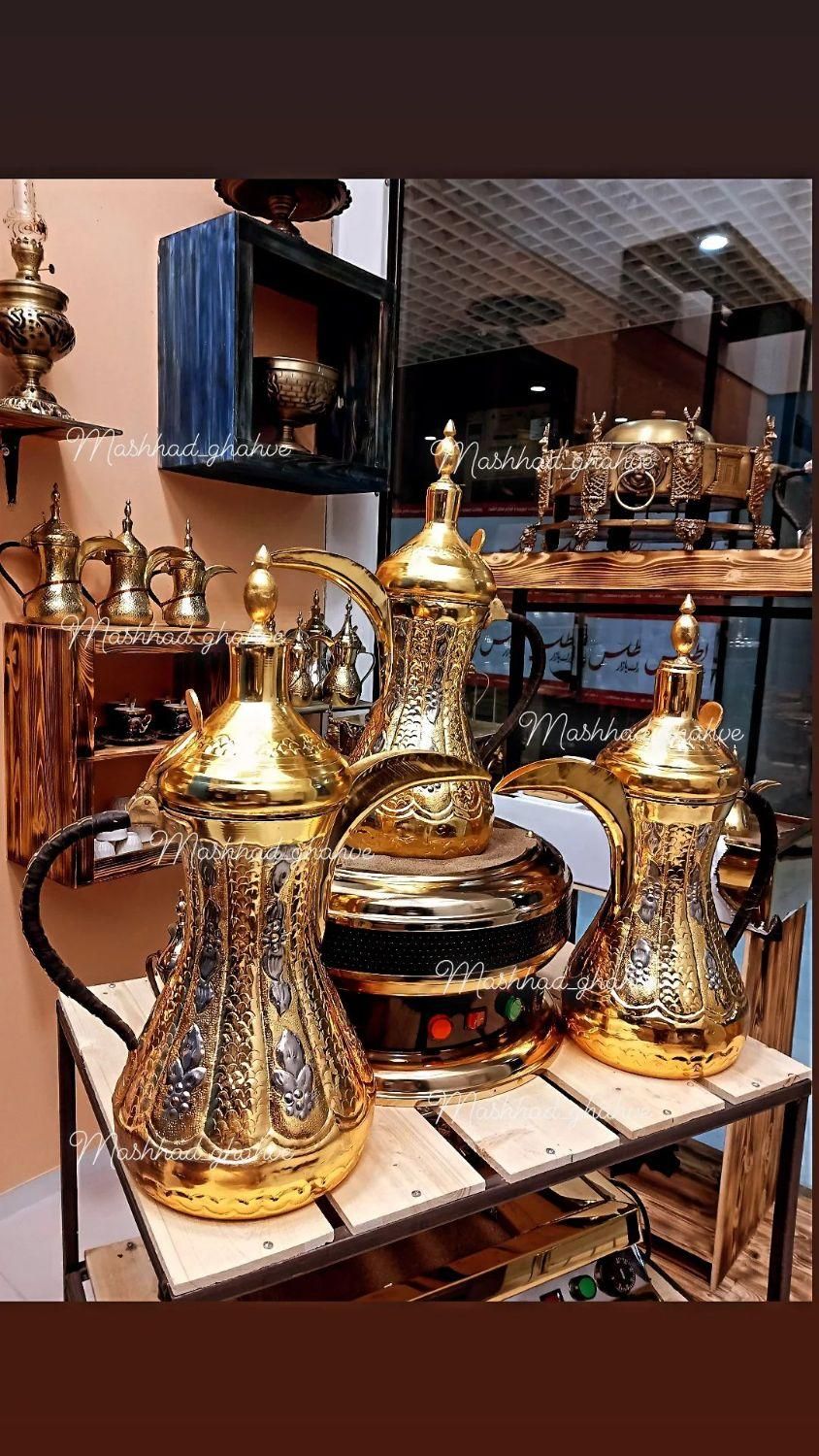 گم گم‌سوری اصل دسته چرم یک تیکه ۶۰ سانتی|قوری، کتری، قهوه‌ساز دستی|بندر کنگان, |دیوار