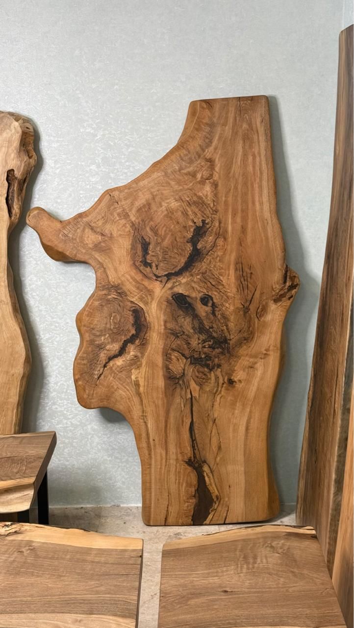 میز ناهارخوری شش نفره چوبی روستیک چوب بلوط و رزین|میز و صندلی غذاخوری|تهران, تهرانسر مرکزی|دیوار