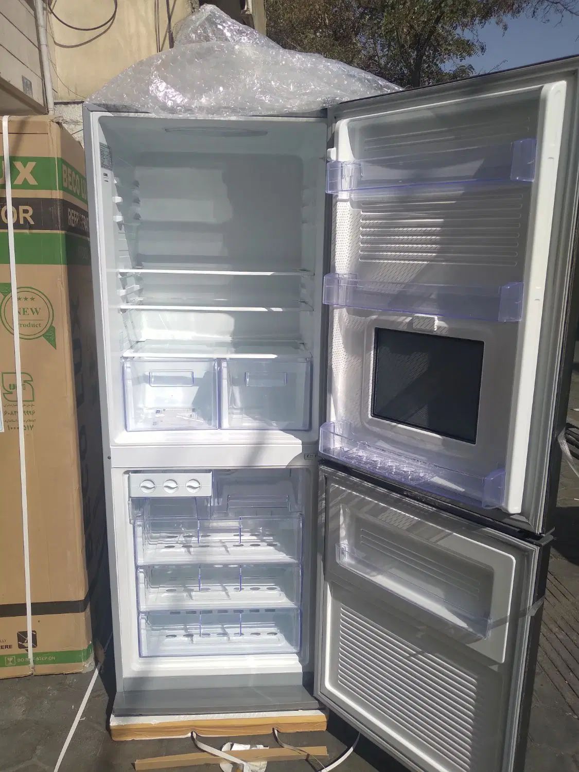 فروش یخچال فریزر هومبار جنرال ۲سال گارانتی مدل2765|یخچال و فریزر|کرج, شهرک بنفشه|دیوار