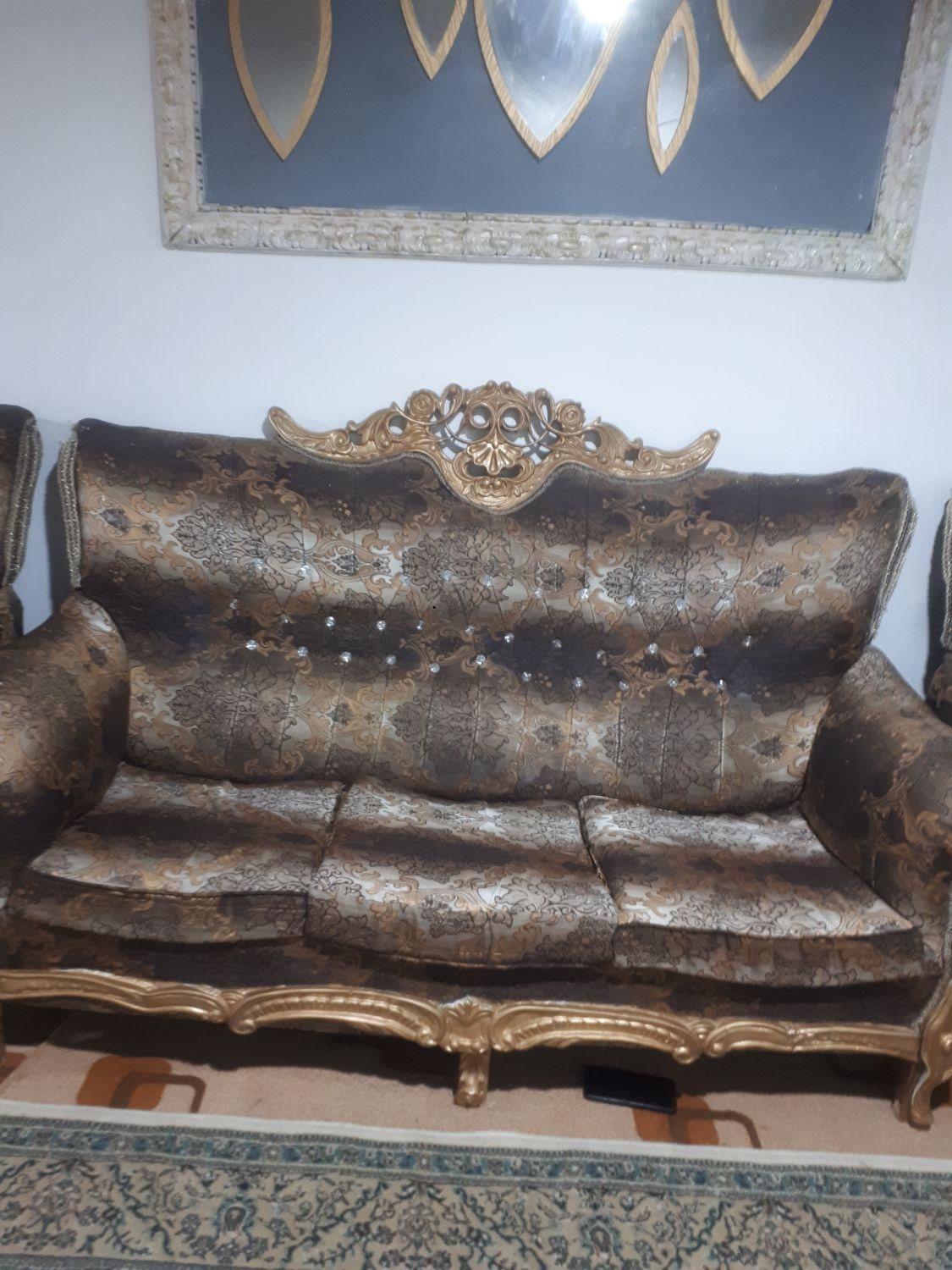 مبل هفت نفره|مبلمان خانگی و میز عسلی|کنگاور, |دیوار