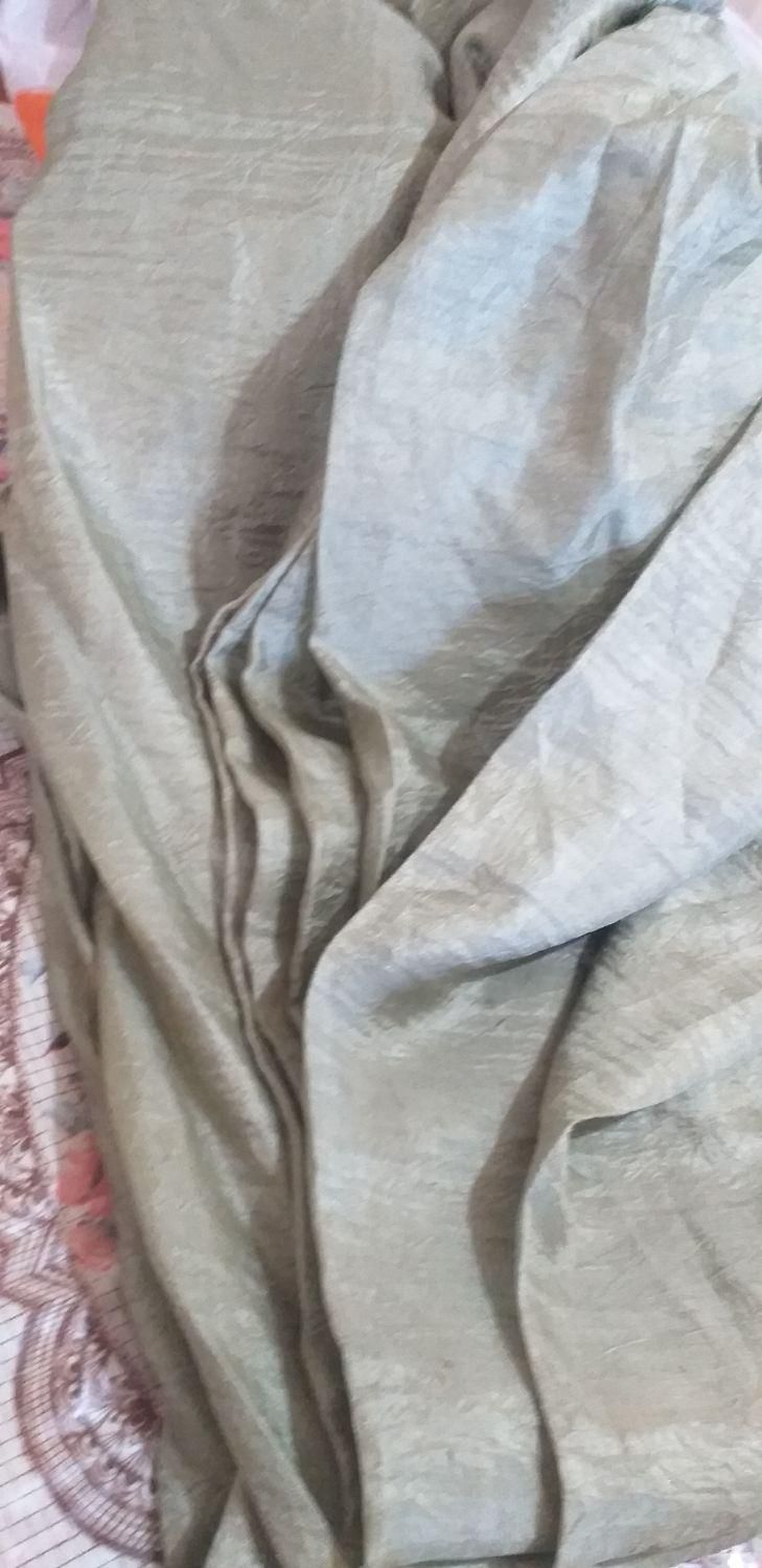 پارچه پرده سبز روشن|پرده، رانر، رومیزی|اهواز, حصیرآباد|دیوار