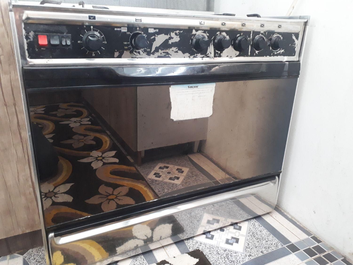 فروش اجاق گاز فر دار سینجر گاز|اجاق گاز و لوازم برقی پخت‌وپز|آستارا, |دیوار