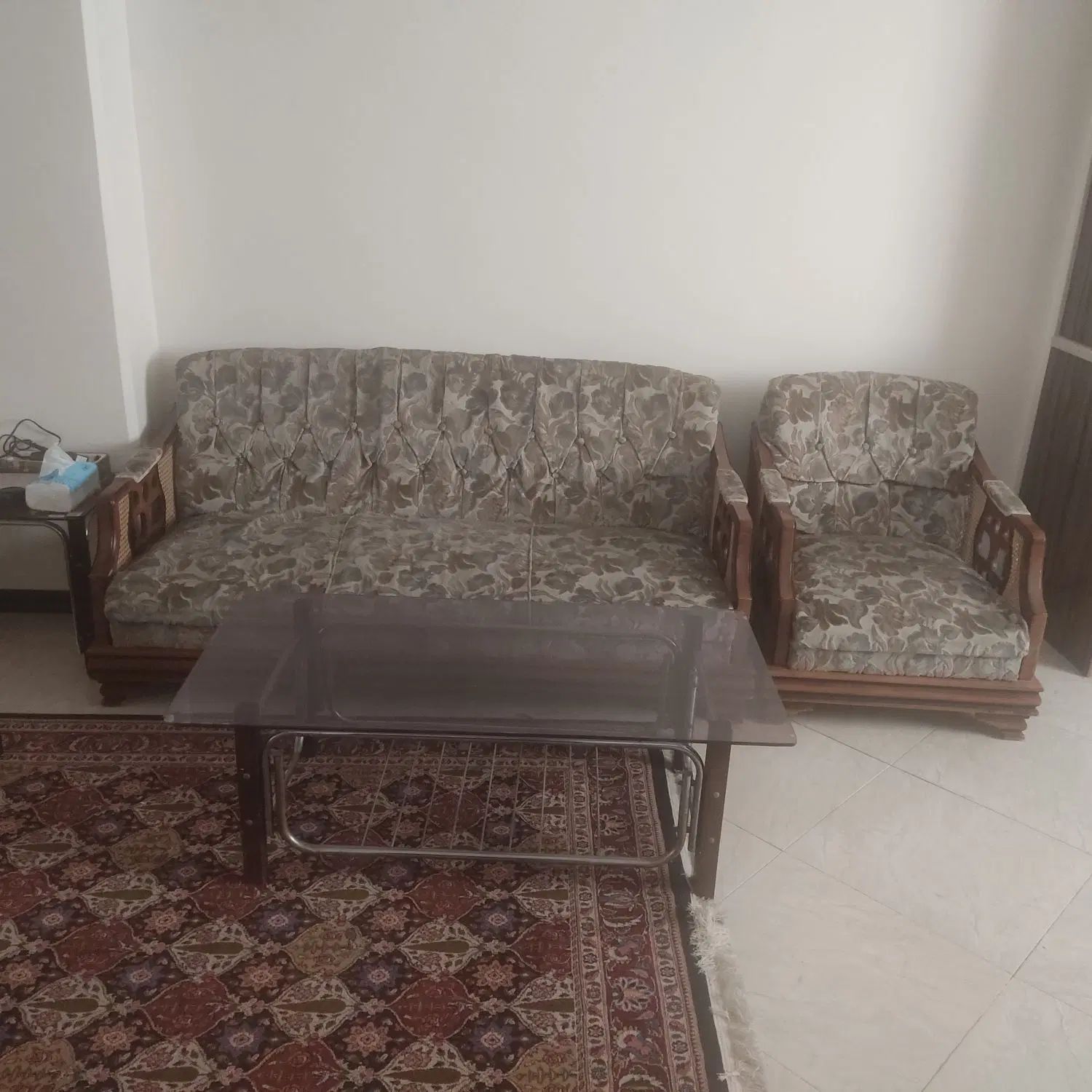 مبلمان ۷ نفره|مبلمان خانگی و میز عسلی|تهران, جنت‌آباد شمالی|دیوار