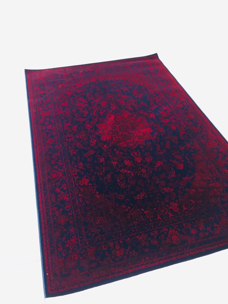 یک تخته فرش لاکی سرمه ی برند فرش تهران درجه یک|فرش|اردبیل, |دیوار