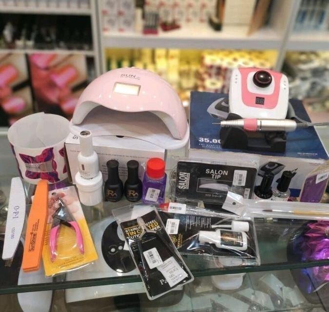 پک کامل وسایل کاشت ناخن بصرفه|آرایشی، بهداشتی، درمانی|بوشهر, |دیوار