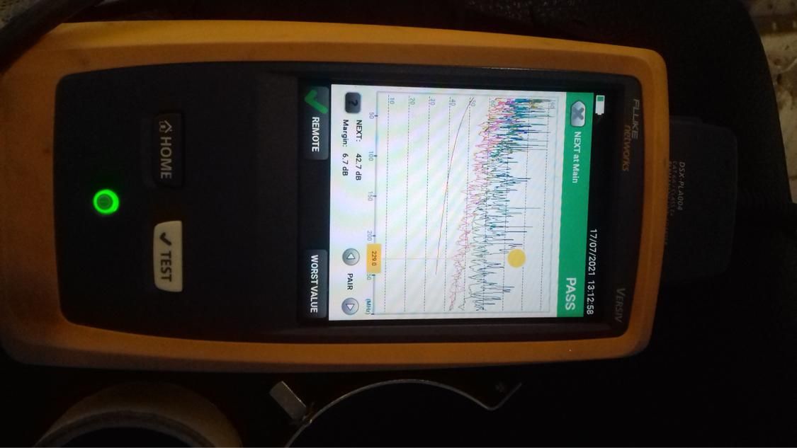 فیوژن- پسیو شبکه- تست فلوک-عیب یابی- شبکه|مودم و تجهیزات شبکه|تهران, قبا|دیوار