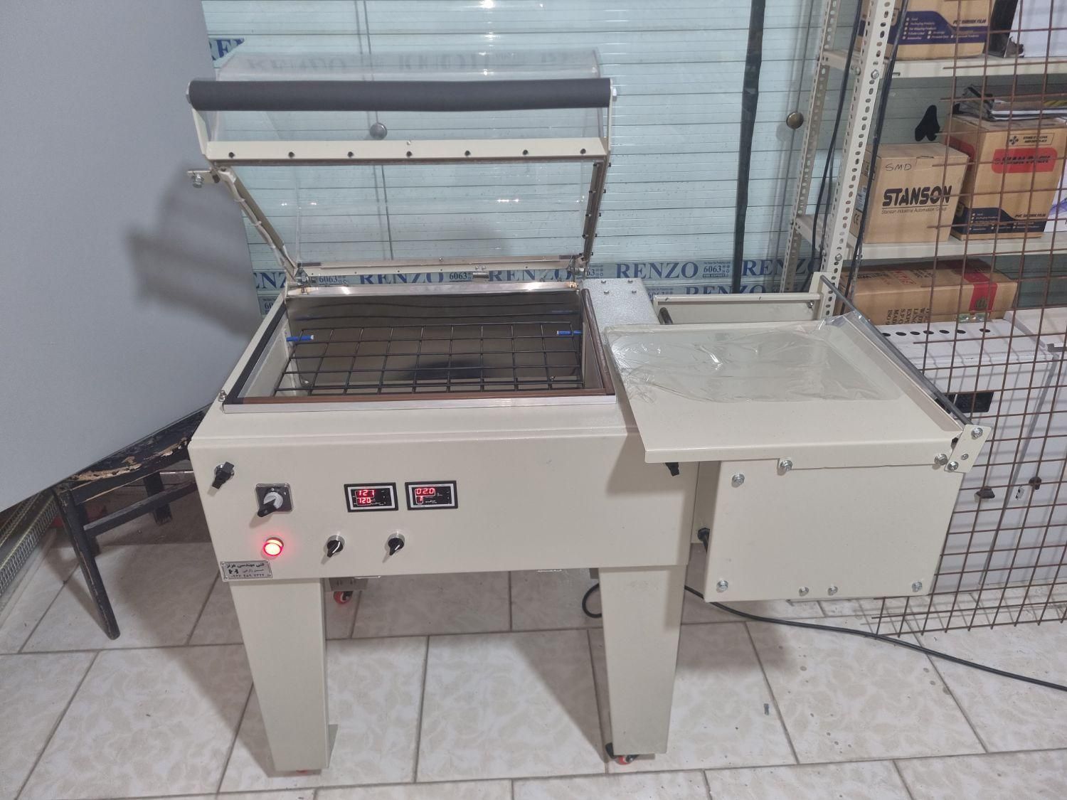 دستگاه شیرینگ پک کابینی شرینگ حرارتی شیرینک کوچک|ماشین‌آلات صنعتی|مشهد, توس (بلوار توس)|دیوار