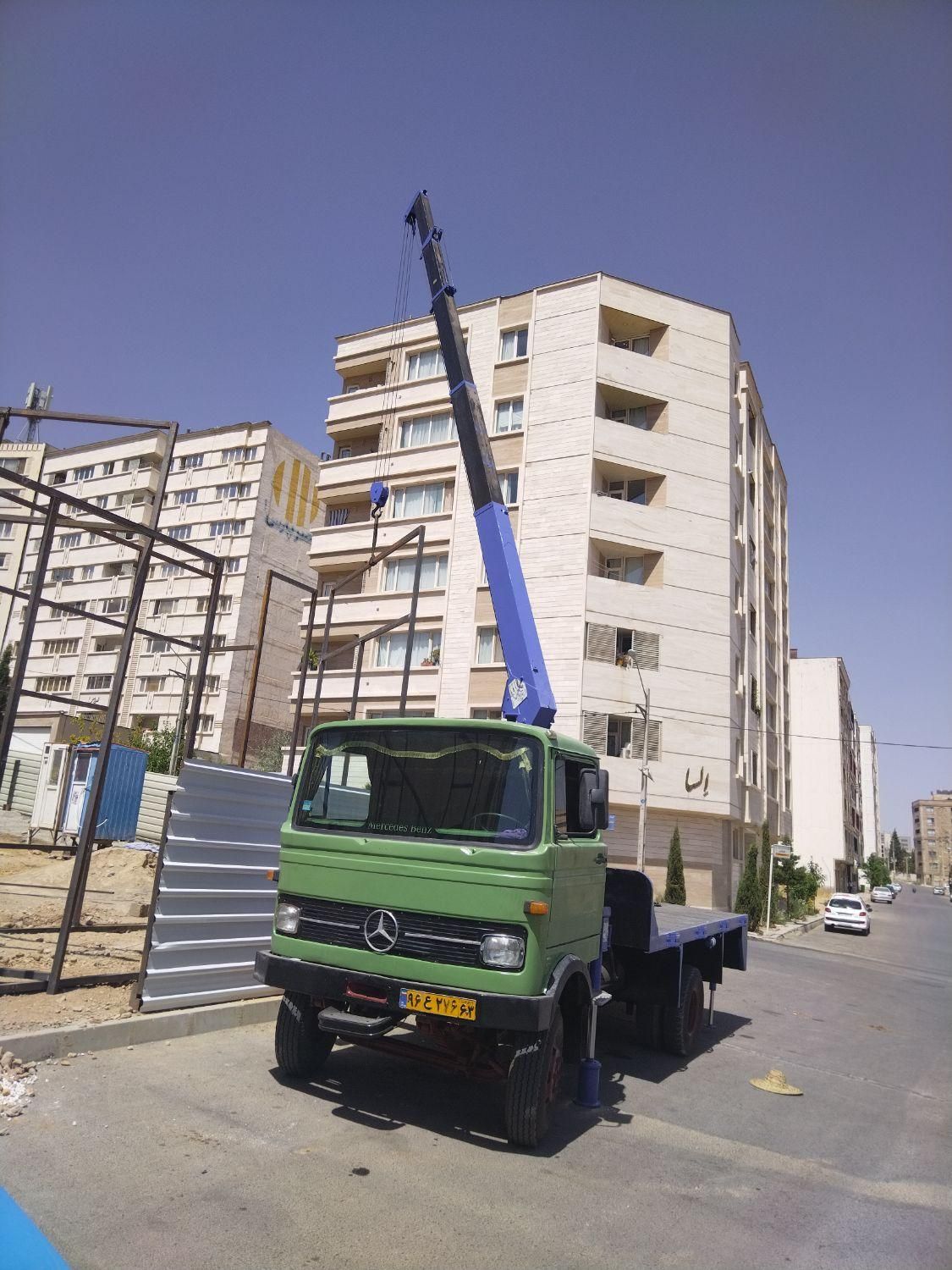 خدمات، اجاره جرثقیل کفی دار، 3 تن، خاور دکل بلند|خدمات حمل و نقل|شیراز, زرهی|دیوار