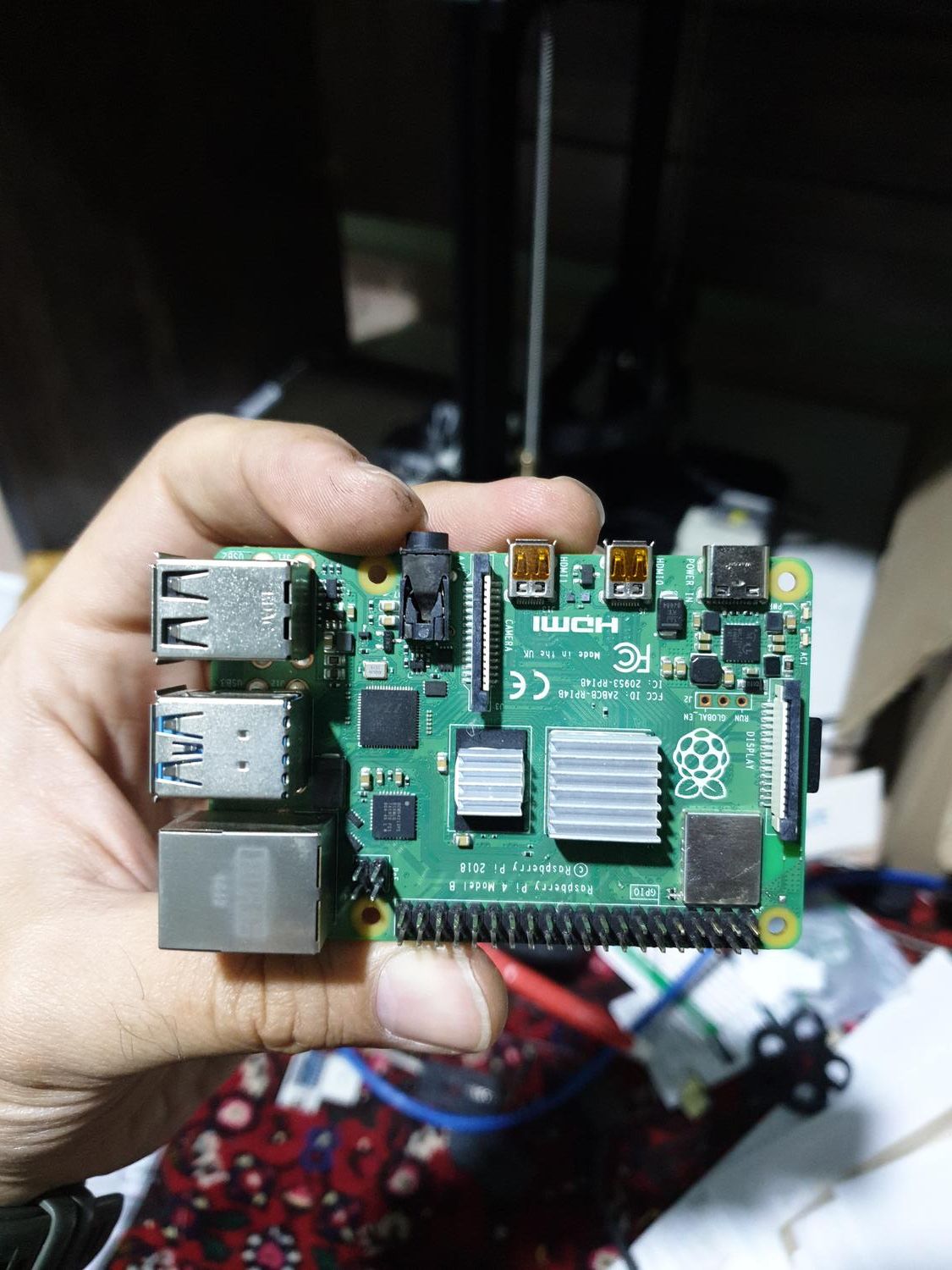 رسپبری پای ۴ رم ۴ گیگابایت Raspberry Pi 4|رایانه همراه|تهران, اکباتان|دیوار