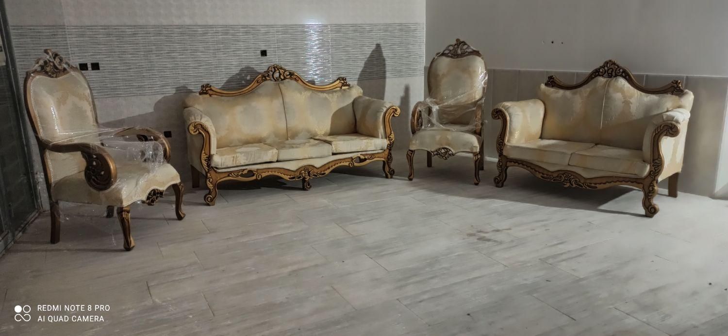 مبل استیل سلطنتی|مبلمان خانگی و میز عسلی|گرگان, |دیوار