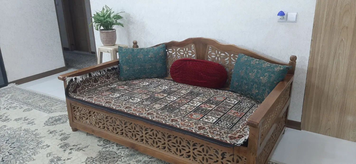تخت سنتی|تخت و سرویس خواب|اصفهان, کوجان|دیوار