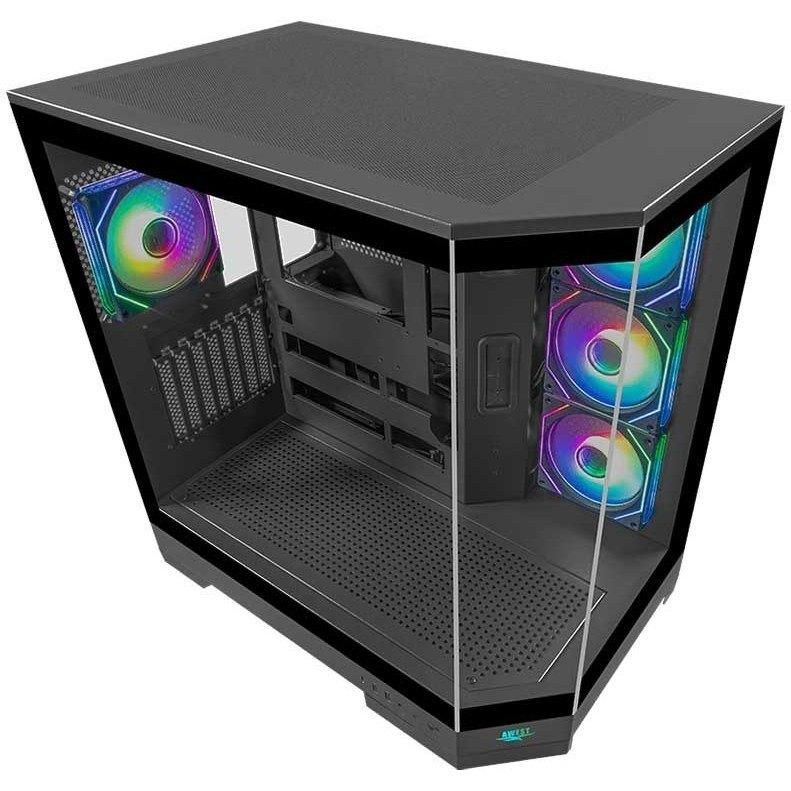 کیس گیمینگ اوست AWEST GT-AQ1-MB|قطعات و لوازم جانبی رایانه|اصفهان, خلجا|دیوار