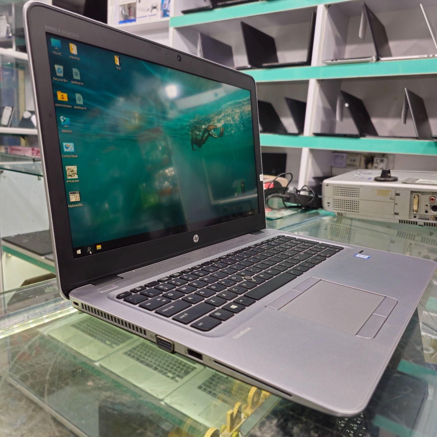 لپتاپ HP 850 G3 در حد پلمپ و کارکرد بسیار کم رم۱۶|رایانه همراه|یاسوج, |دیوار