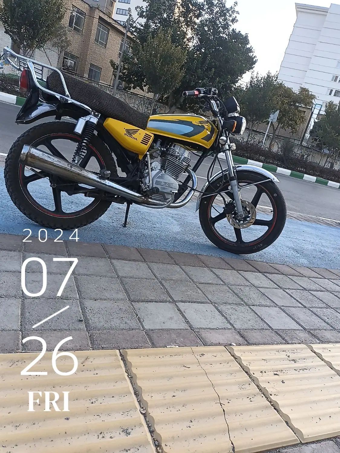 موتور هندا 200 مدل ۹۵|موتورسیکلت|مشهد, کوی ولیعصر|دیوار