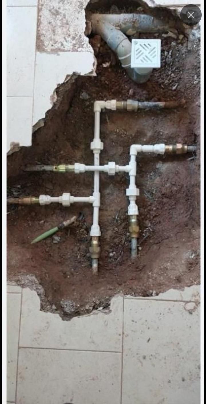 نشت یابی لوله بازکنی رفع نم چکه بادستگاه تصویری|خدمات پیشه و مهارت|محمدیه-قزوین, |دیوار