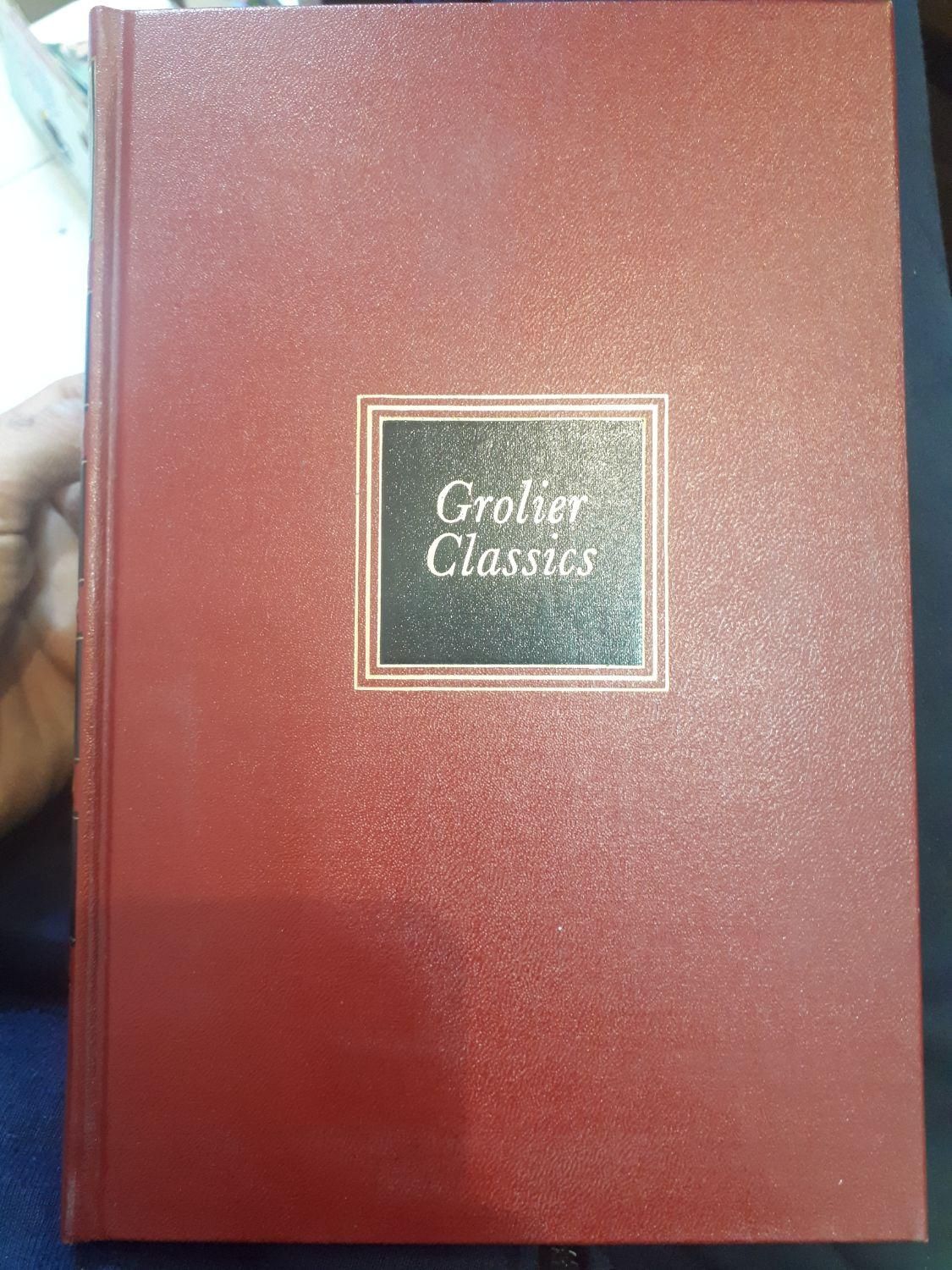 کتاب متون کلاسیک جهان Grolier classics|کتاب و مجله تاریخی|تهران, میدان انقلاب|دیوار