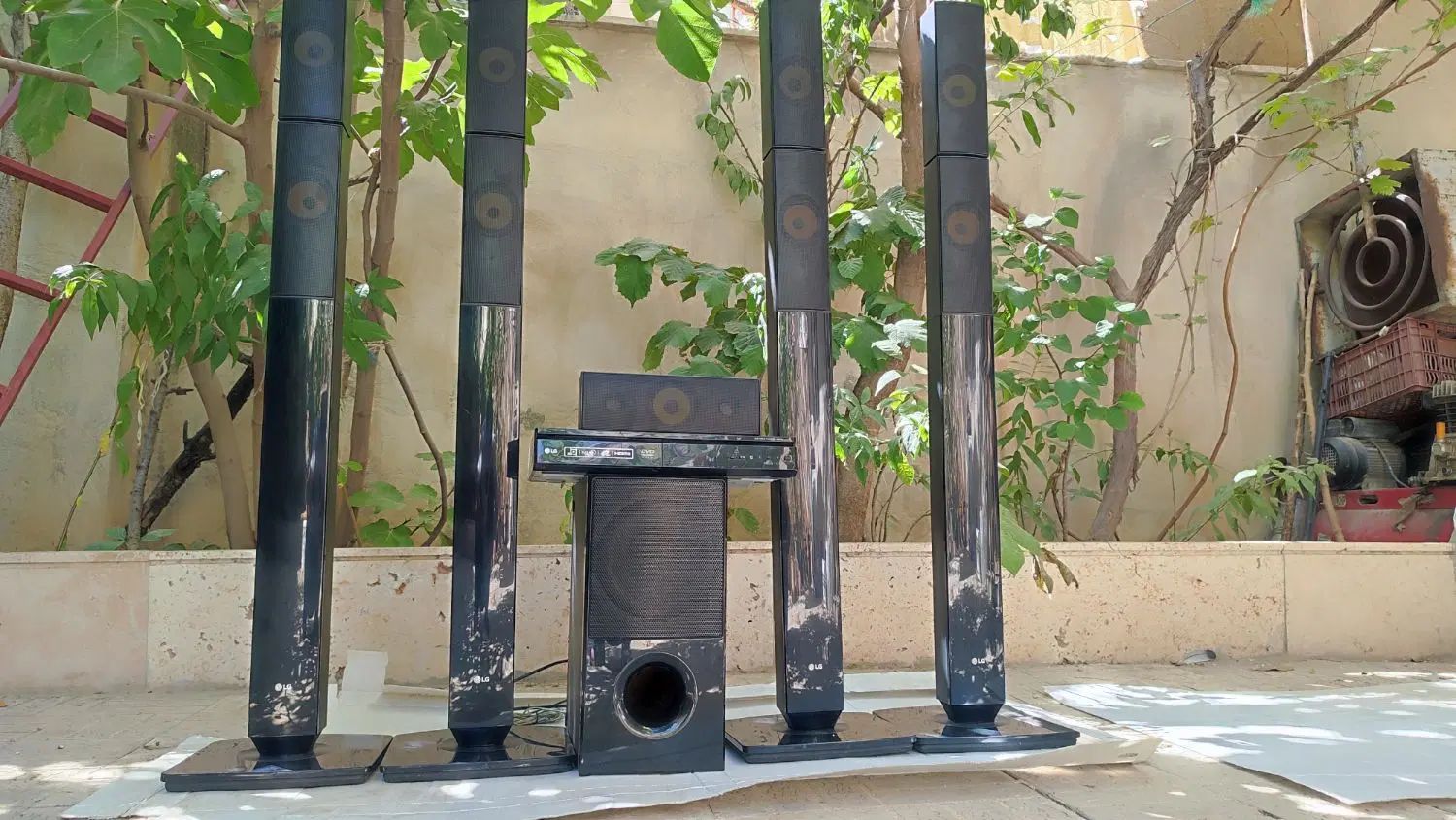 سینما خانگی۵.۱کانال بلوتوث فابریک الجی|سیستم صوتی خانگی|سنندج, |دیوار