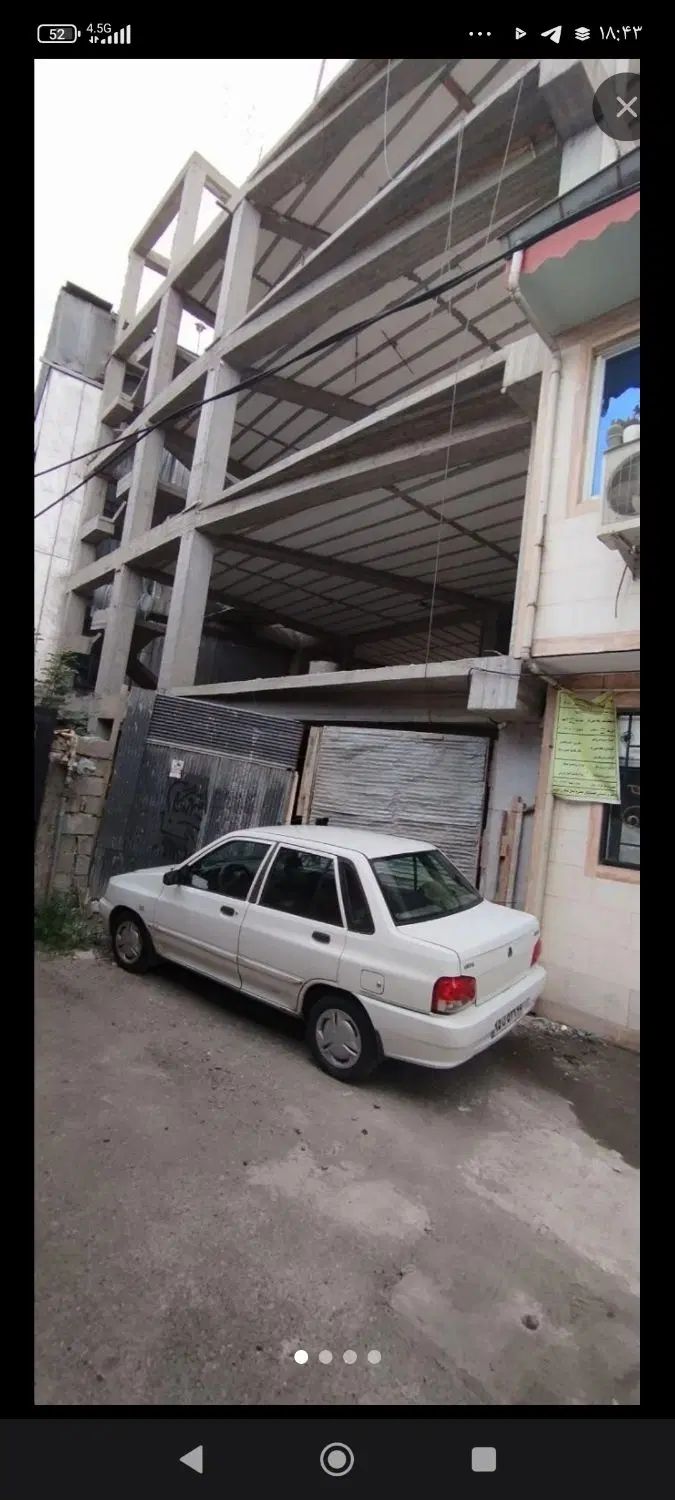 فروش یکجاآپارتمان با اسکلت سه طبقه در نیروی دریایی|فروش آپارتمان|رشت, نیروی دریایی|دیوار
