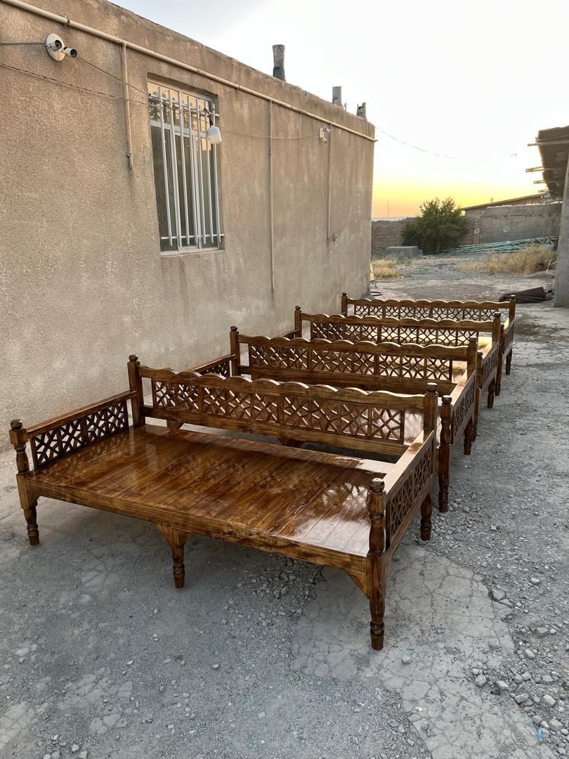 آلیشون تخت سنتی|مبلمان خانگی و میز عسلی|کرج, پیشاهنگی|دیوار