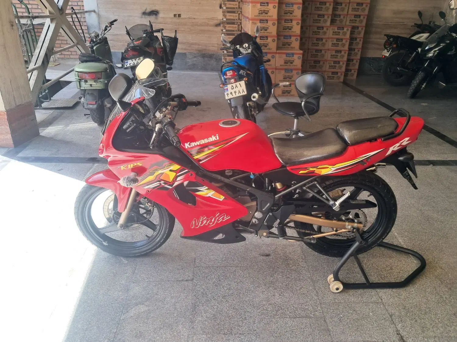 zx150  پلاک ملی و پلاک قدیم در حد نو|موتورسیکلت|تهران, پامنار|دیوار