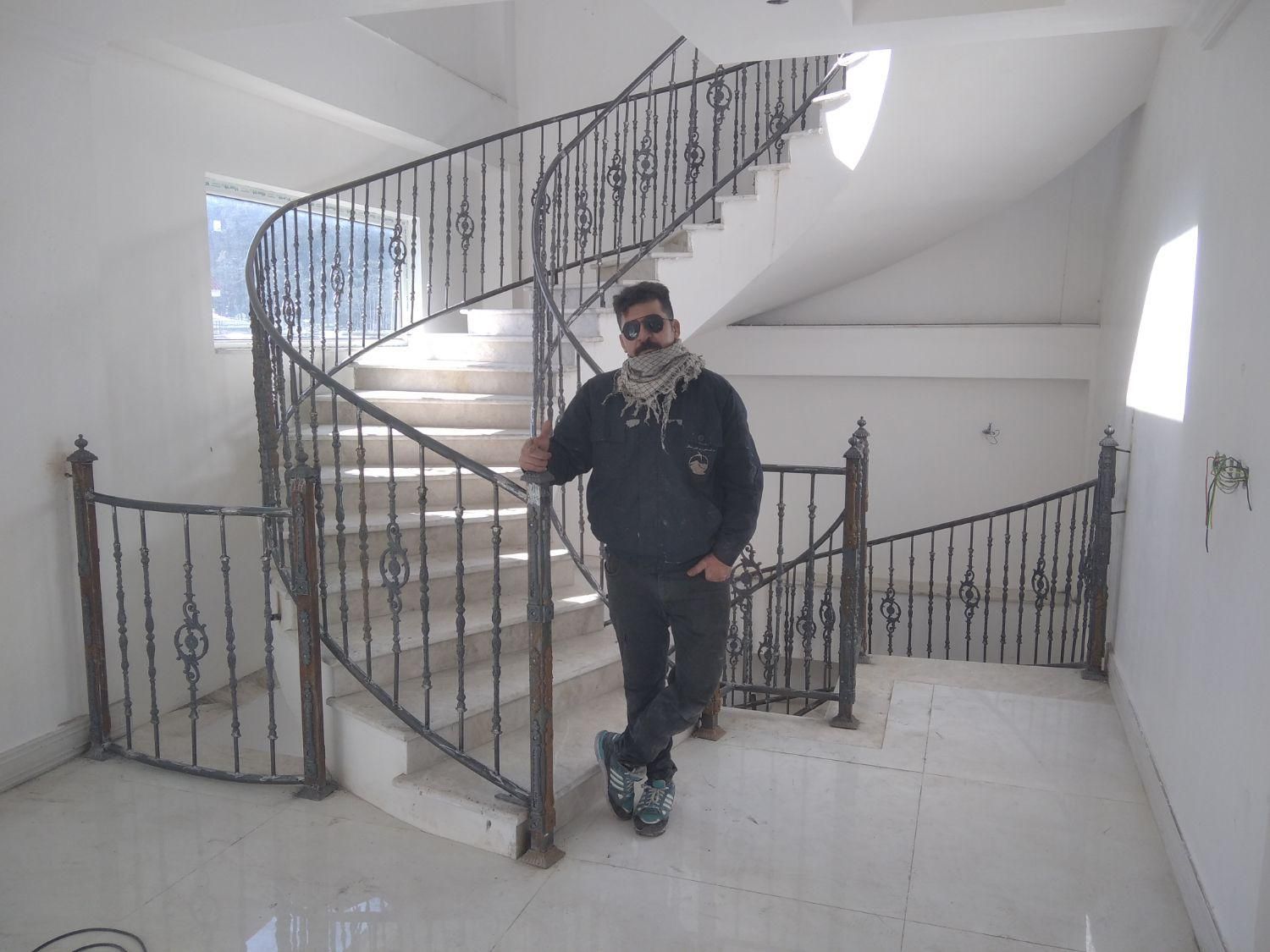 فوق تخصص پله پیچ وخدمات جوشکاری|خدمات پیشه و مهارت|گنبد کاووس, |دیوار