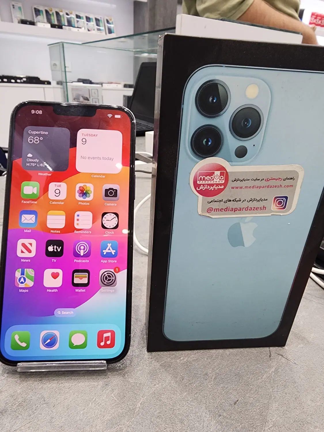اپل iPhone 13 Pro Max 256 کارده|موبایل|تبریز, |دیوار