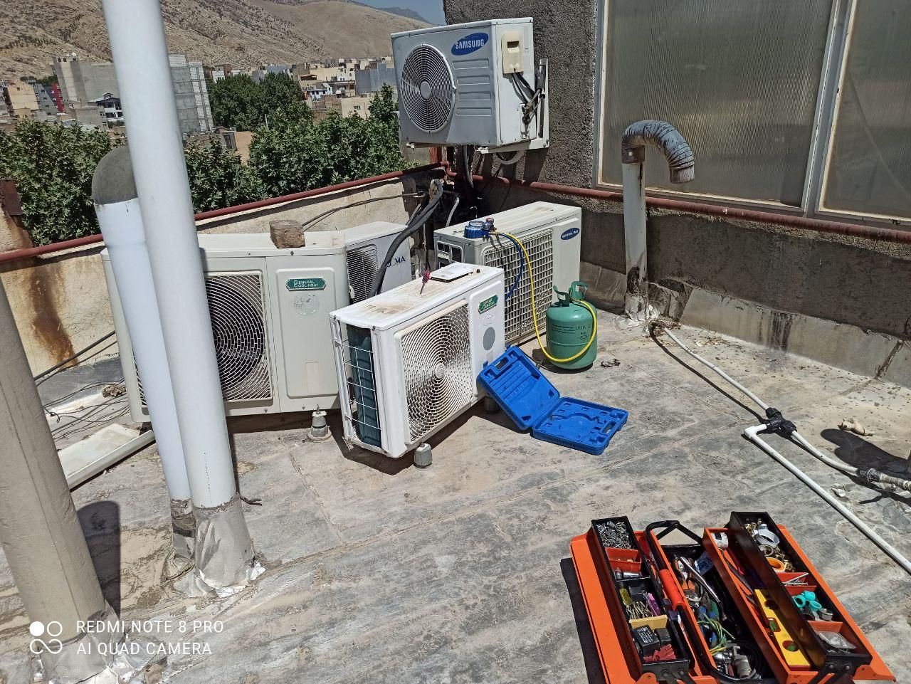 تعمیرات و نصب انواع مدل های کولرگازی به صورت تخصصی|خدمات پیشه و مهارت|خرمآباد, |دیوار