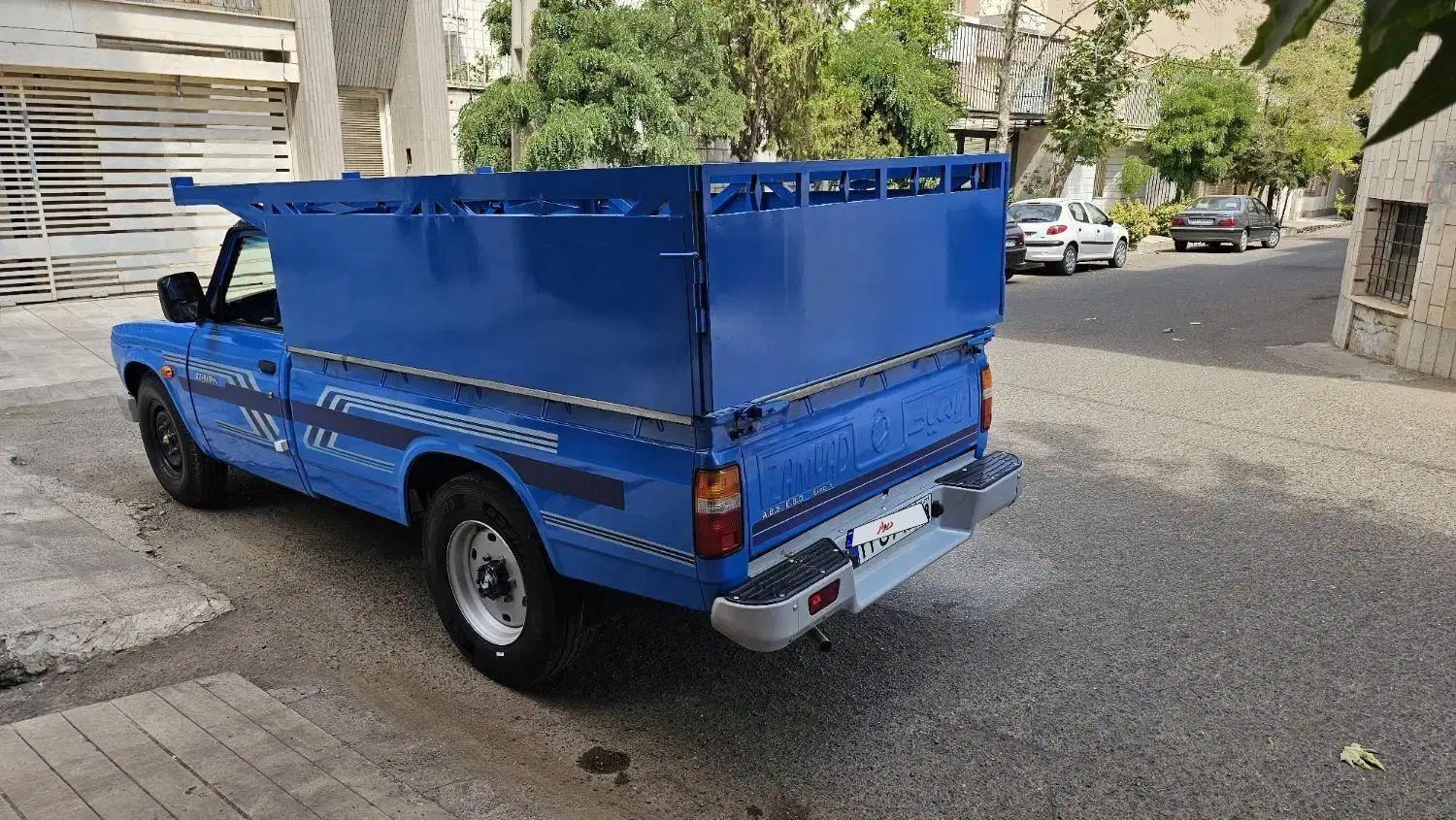 وانت نیسان زامیاد دوگانه شرکتی بیرنگ1403دریچه سیمی|خودرو سواری و وانت|قزوین, |دیوار