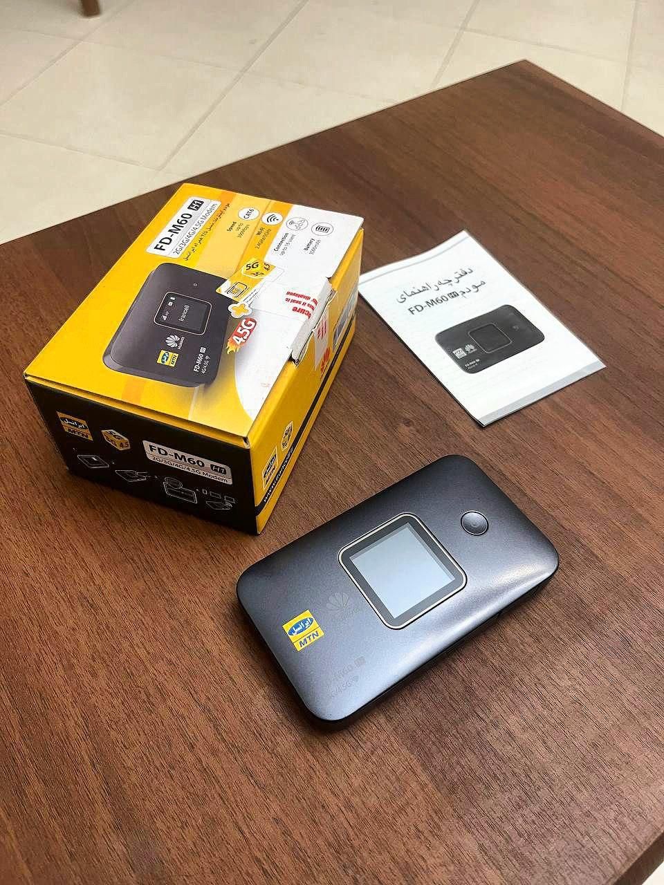 مودم جیبی هواوی ایرانسل Fd-M60|مودم و تجهیزات شبکه|رشت, معلم|دیوار