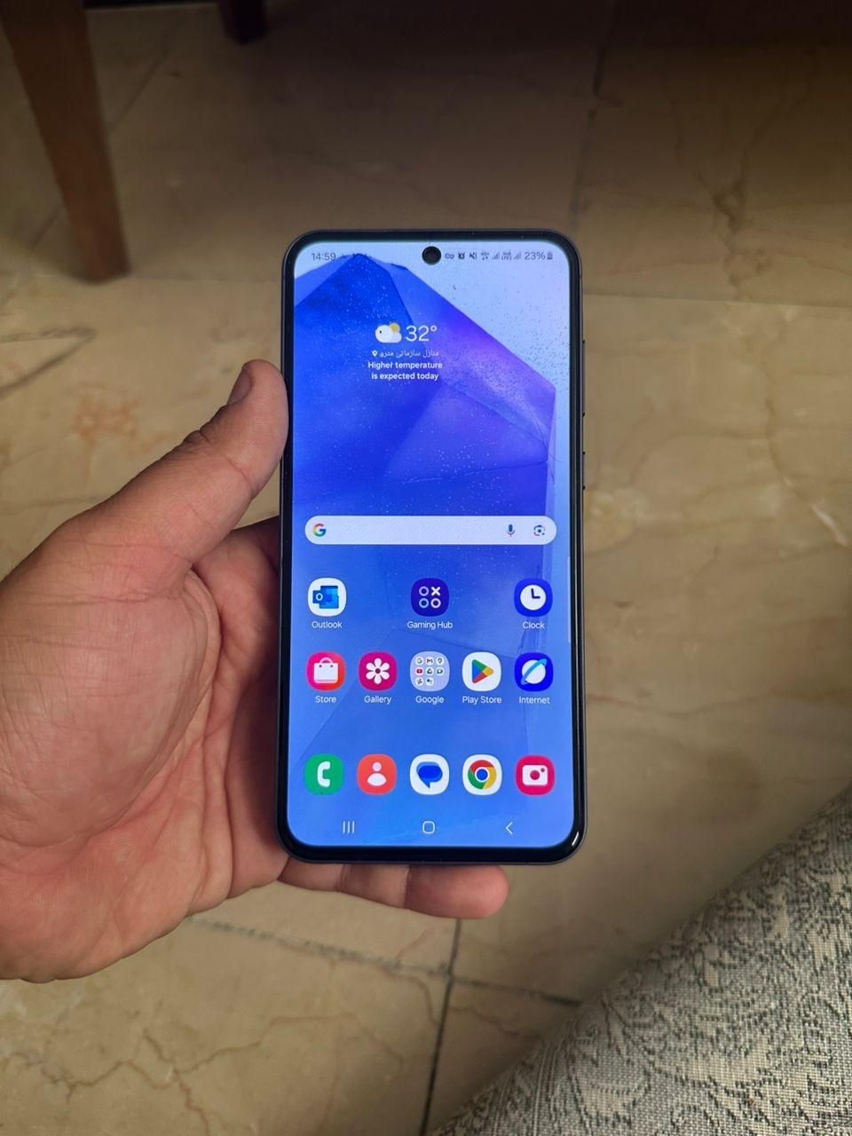سامسونگ Galaxy A55 با حافظهٔ ۲۵۶ گیگابایت|موبایل|تهران, تهرانپارس غربی|دیوار