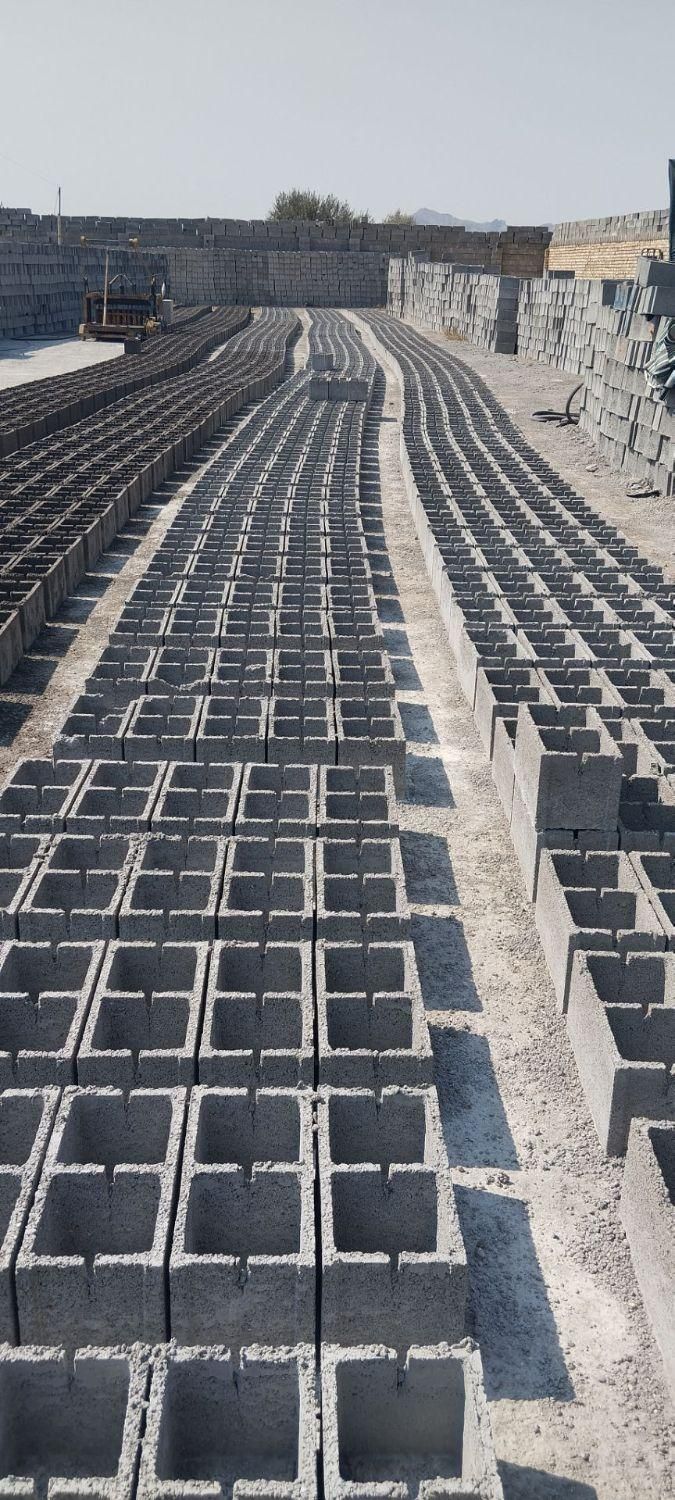 بلوک دیواری ته بسته سیمان اردستان|مصالح و تجهیزات ساختمان|اصفهان, ملک‌شهر|دیوار