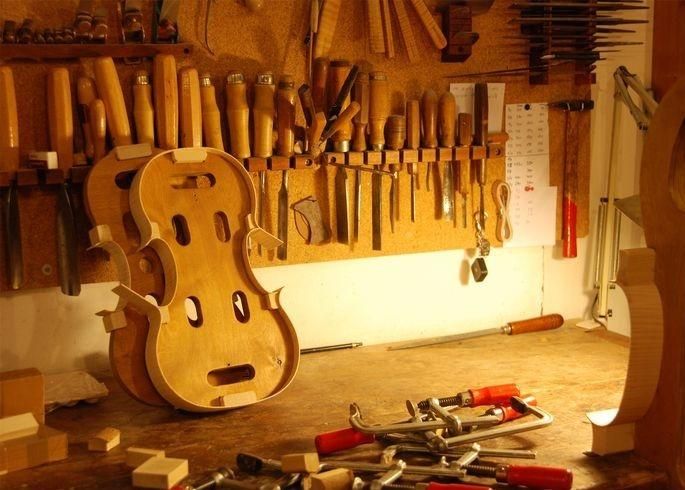 کارگاه ریگلاژ بازسازی تعمیر و فروش و تعویض ویولن|ویولن|تهران, استاد معین|دیوار