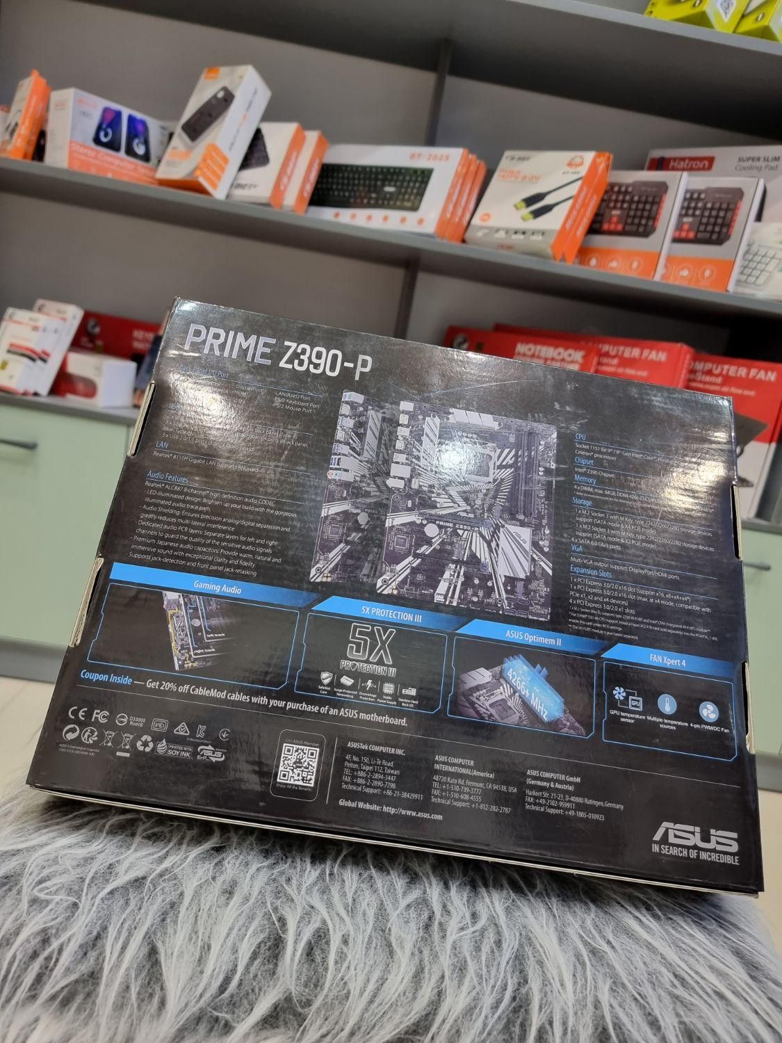مادربرد ایسوس Z390-P prime|قطعات و لوازم جانبی رایانه|مشهد, کوثر|دیوار