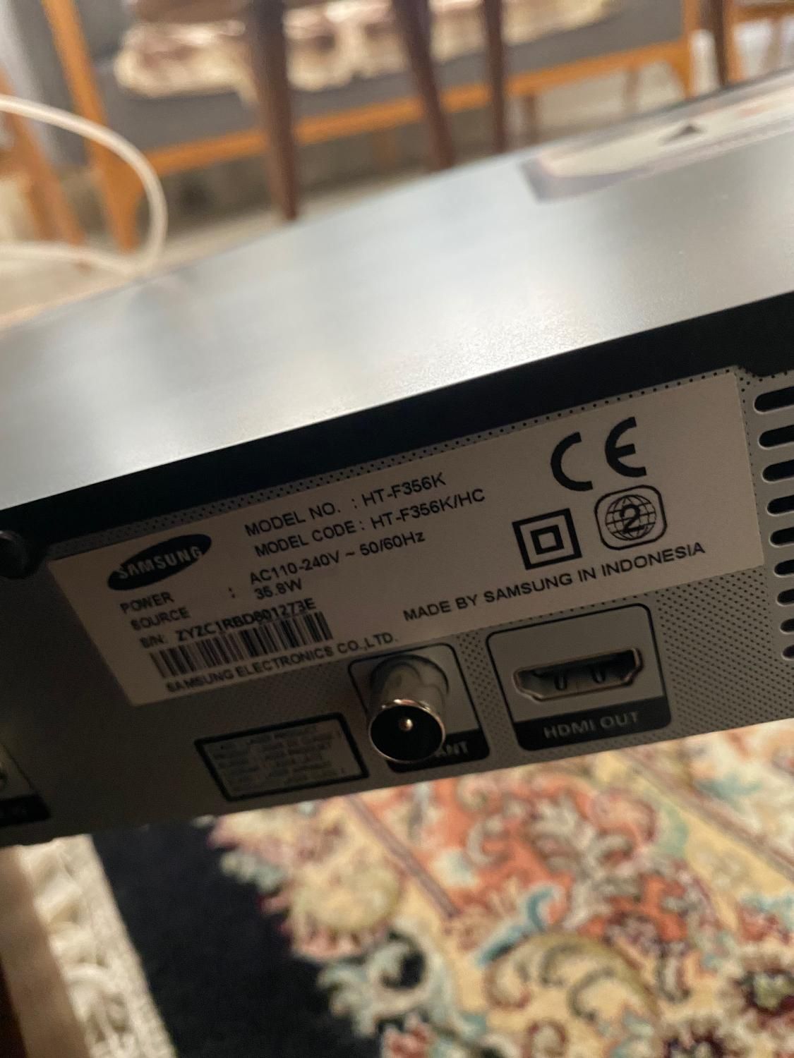 سینما خانگی سامسونگ مدل HT-F356K|درام و پرکاشن|بجنورد, |دیوار