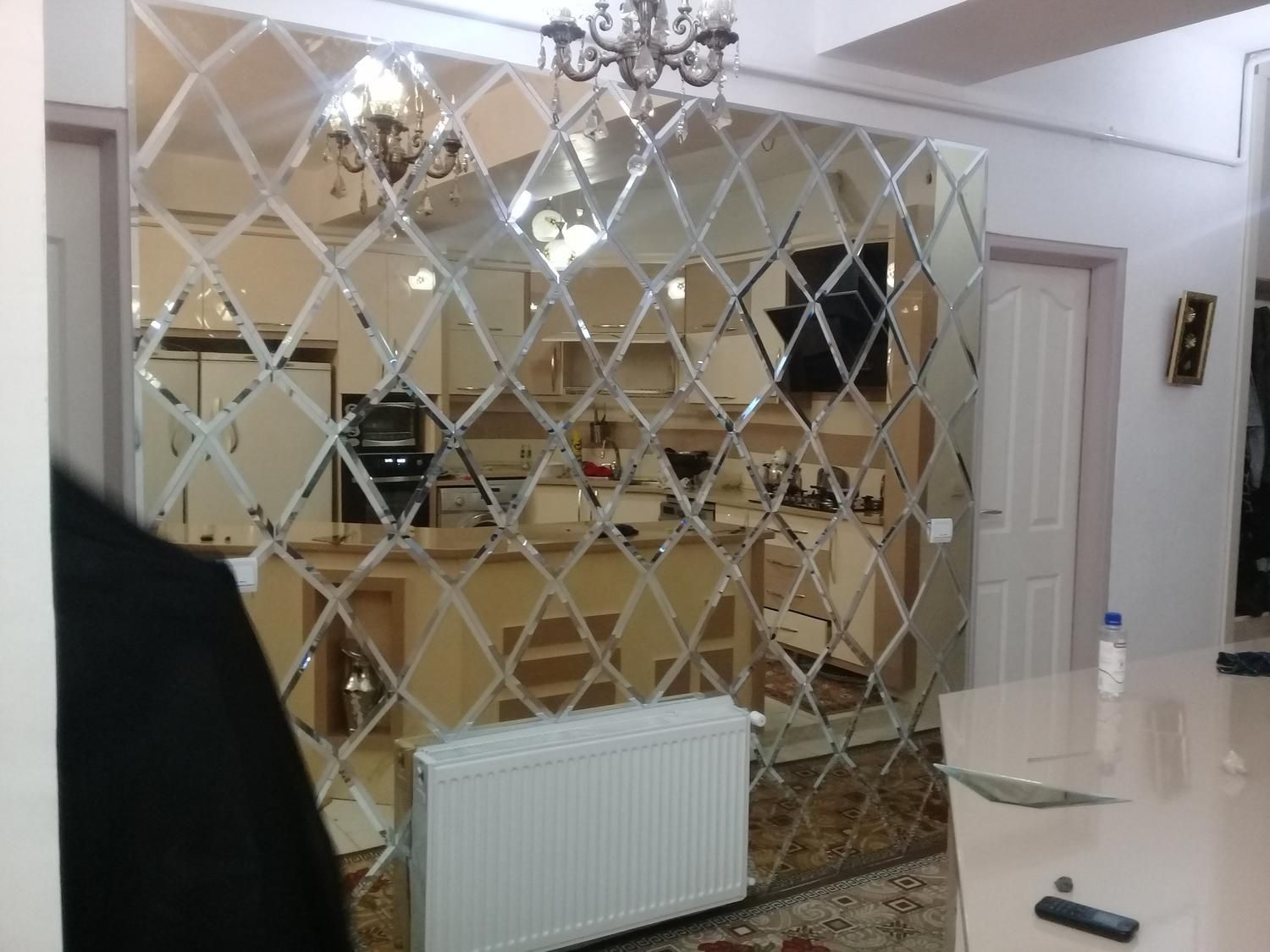 آینه طرح الماس|آینه|تبریز, |دیوار