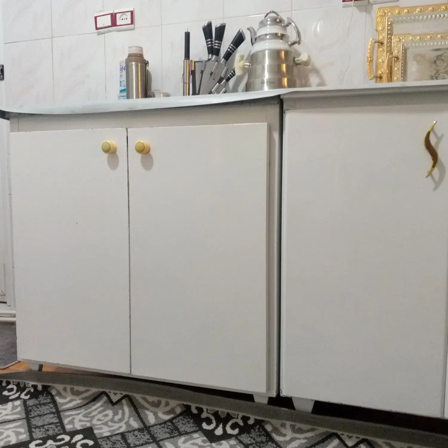 کابینت فلزی دست ساز آبچکان و نظم دهنده ظروف|آب‌چکان و نظم‌دهنده ظروف|جوانرود, |دیوار