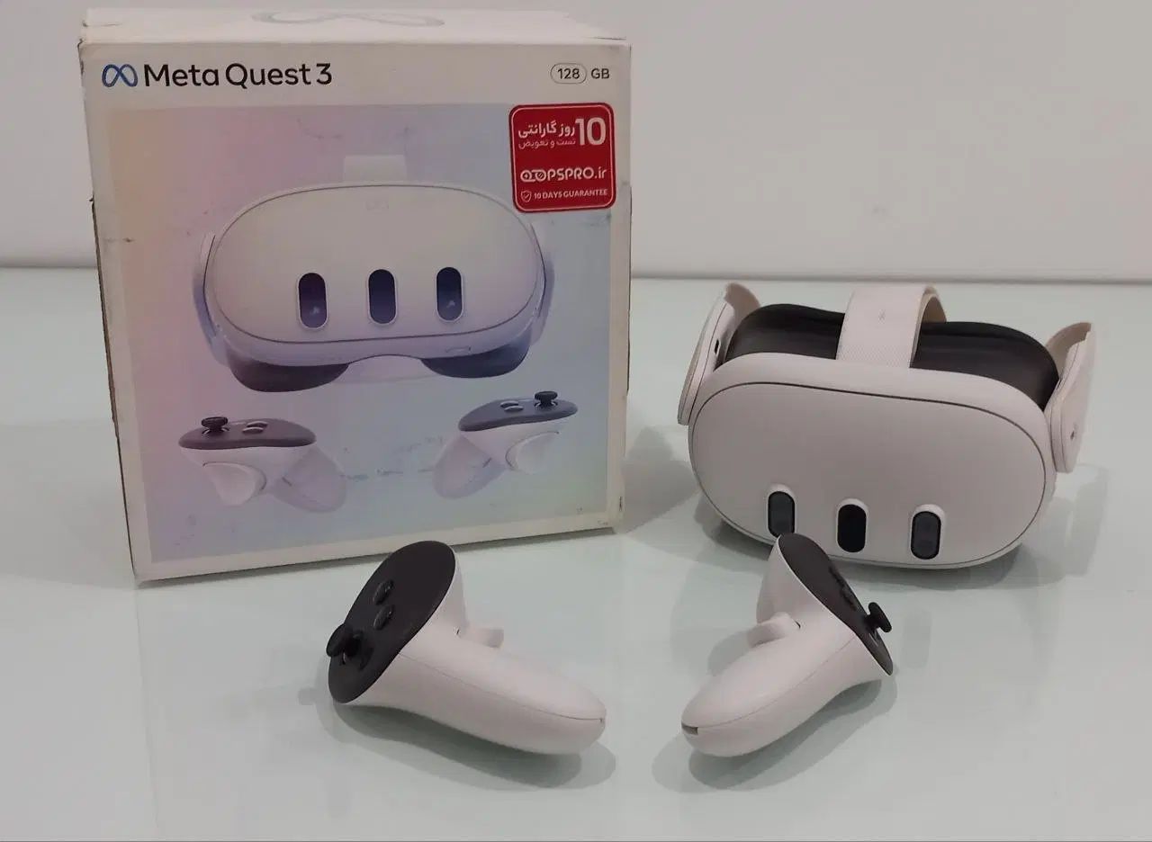 فروش meta quest 3/128G|کنسول، بازی ویدئویی و آنلاین|تهران, حشمتیه|دیوار