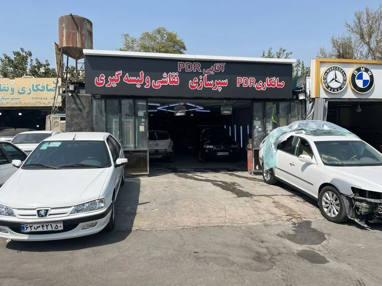 مغازه ۲۰۰متر داخل گاراژ|اجارهٔ مغازه و غرفه|تهران, چوب تراش|دیوار