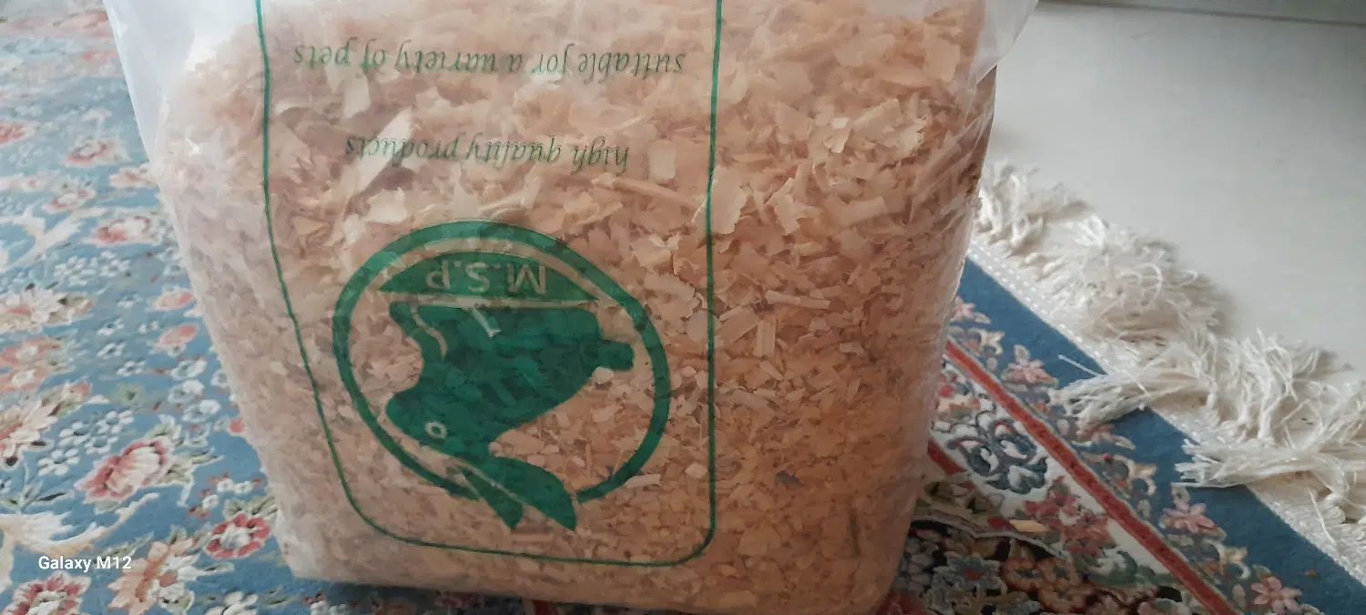 پوشال خاک اره چوبی مخصوص همستر خرگوش خوکچه هندی|لوازم جانبی حیوانات|لاهیجان, فیاض|دیوار