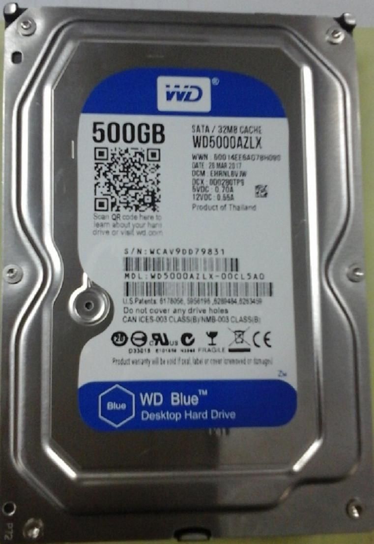 هارد WD BLUE WD5000AZLX اینترنال وسترن دیجیتال آبی|قطعات و لوازم جانبی رایانه|سبزوار, پاسداران|دیوار