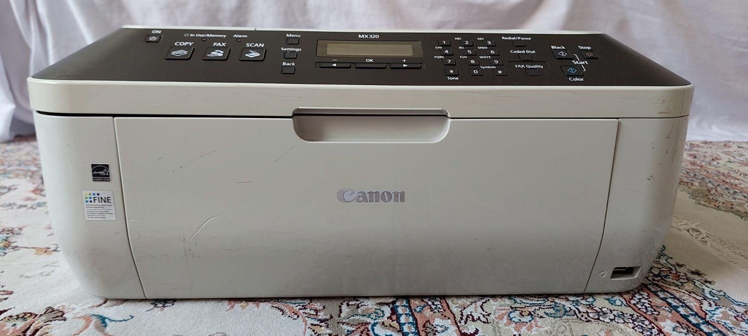 ۴ کاره پرینتر اسکنر فکس کپی کنون mx320|پرینتر، اسکنر، کپی، فکس|تبریز, |دیوار