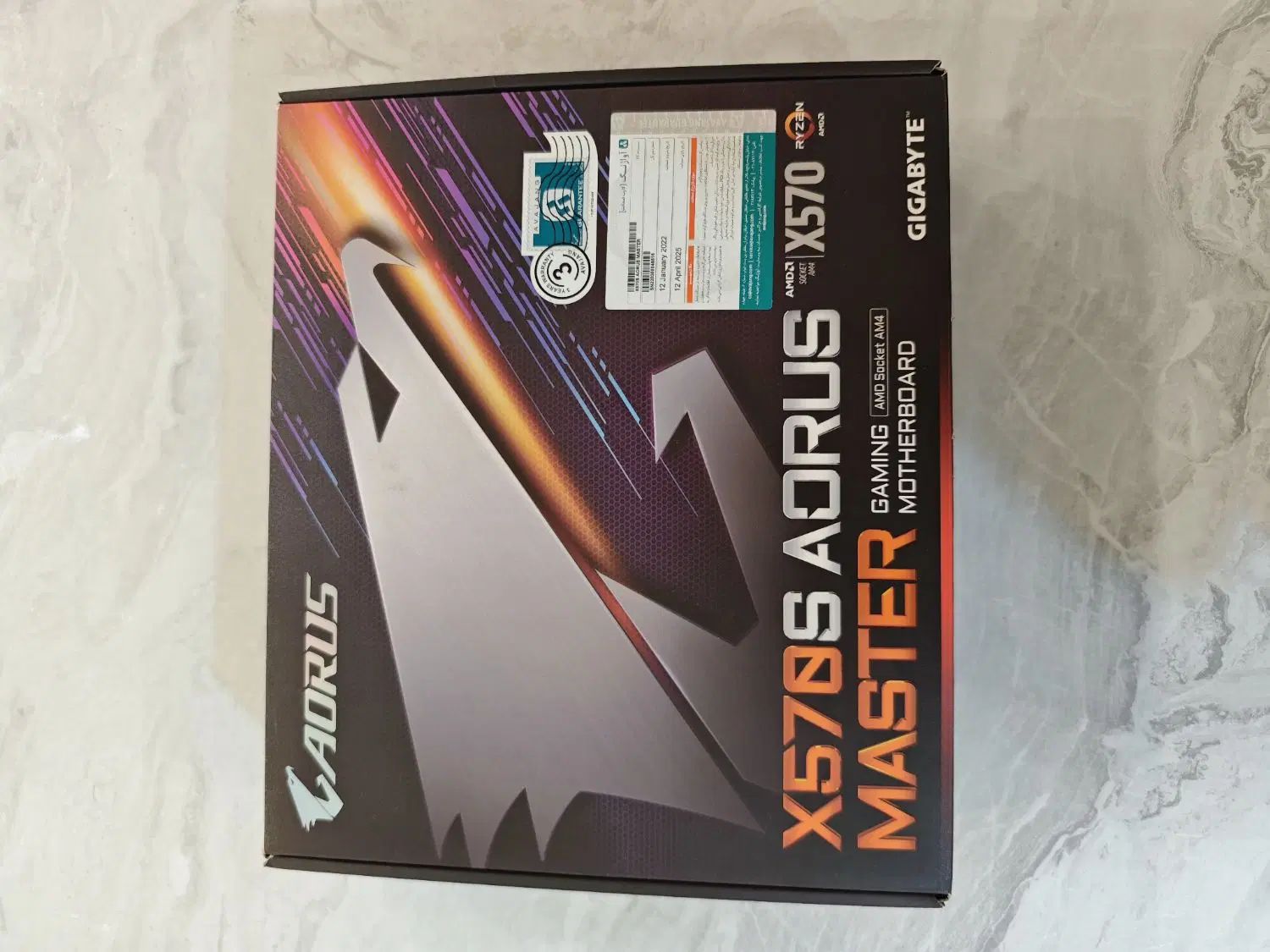 مادربرد x570s Aorus master|قطعات و لوازم جانبی رایانه|تهران, تهرانپارس غربی|دیوار
