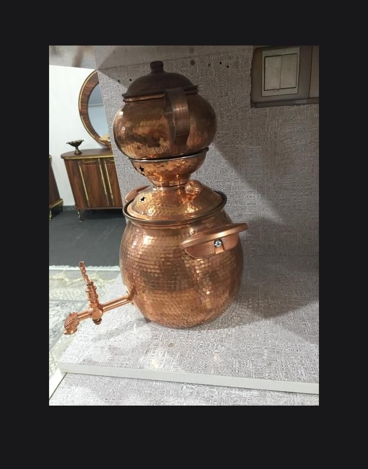 شیرینی خوری و میوه خوری مس|ظروف سرو و پذیرایی|پاکدشت, |دیوار