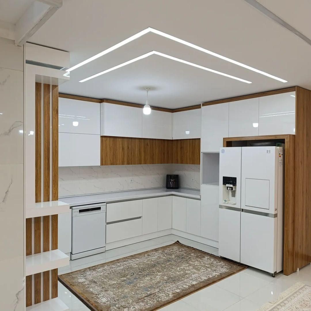 ساخت کابینت و کمد دیواری با کیفیت عالی|کتابخانه، شلف، قفسه‌های دیواری|قروه, |دیوار