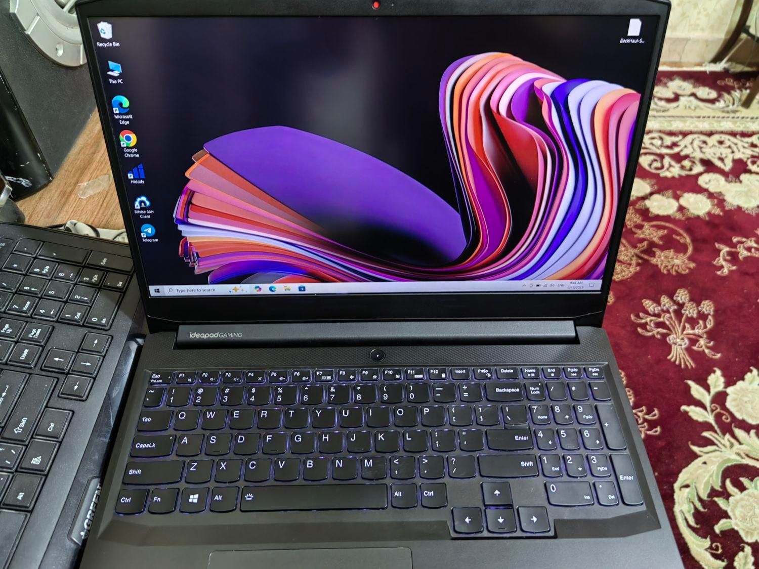 لپتاپ لنوو Ideapad Gaming 3|رایانه همراه|رفسنجان, |دیوار